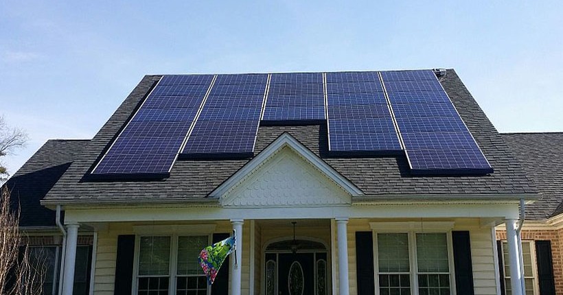 30 Panel Array Gapping Dormer