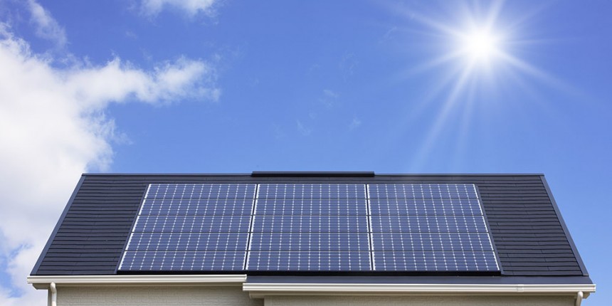 Solar Panels on home roof